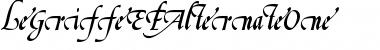 Download LeGriffeEFAlternateOne Font