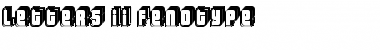Letters II "Fenotype" Font