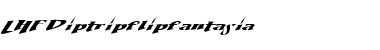 LHF Diptripflipfantasia Regular Font