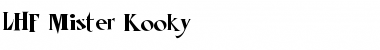 Download LHF Mister Kooky Font