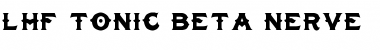 LHF Tonic BETA Regular Font