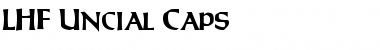 Download LHF Uncial Caps Font