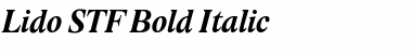 Download Lido STF Font