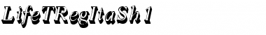 LifeTRegItaSh1 Regular Font