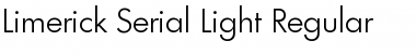 Limerick-Serial-Light Regular Font