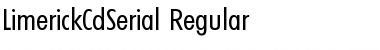 LimerickCdSerial Regular Font