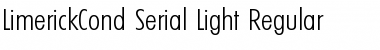 Download LimerickCond-Serial-Light Font