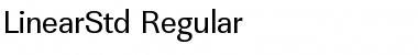 LinearStd Regular Font