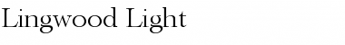 Lingwood-Light Regular Font