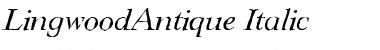 Download LingwoodAntique Font