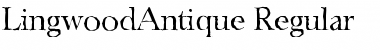 Download LingwoodAntique Font