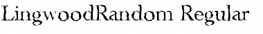 Download LingwoodRandom Font