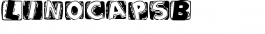 Download LinocapsB Font