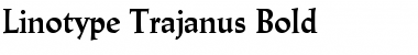 LinotypeTrajanus Bold Font