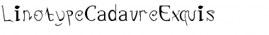 Download LTCadavreExquis Font