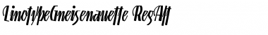 LTGneisenauette RegularAlt Regular Font