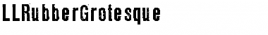 LLRubberGrotesque Regular Font