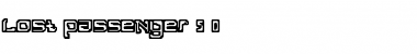 Lost passenger 5.0 Regular Font