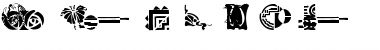 LSDstencils5 Regular Font