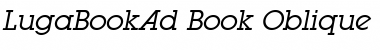 Download LugaBookAd Font