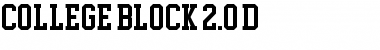 Download College Block 2.0 Font