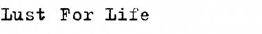 Download Lust For Life Font