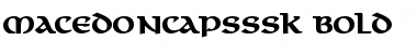 Download MacedonCapsSSK Font