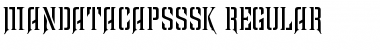 Download MandataCapsSSK Font