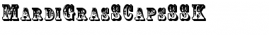 Download MardiGrasSCapsSSK Font