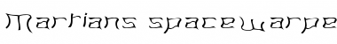 Download Martians spacewarped my dad Font