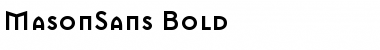 MasonSans Bold Font