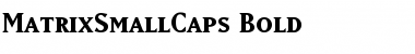 Download MatrixSmallCaps Font