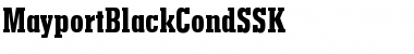 Download MayportBlackCondSSK Font