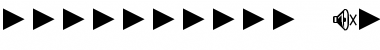 Mediascape OSD Icon Regular Font