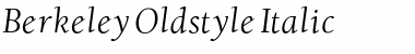 Download Berkeley Oldstyle Font