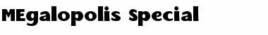 MEgalopolis Special Font