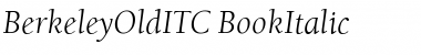 Download BerkeleyOldITC Font