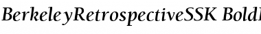 Download BerkeleyRetrospectiveSSK Font