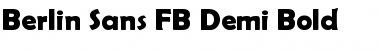 Download Berlin Sans FB Demi Font