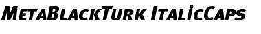 MetaBlackTurk Medium Font