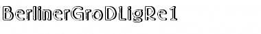 Download BerlinerGroDLigRe1 Font