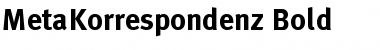 Download MetaKorrespondenz Font