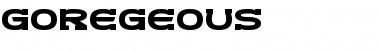 Download Goregeous Font