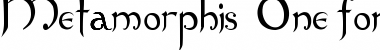 Metamorphis Regular Font