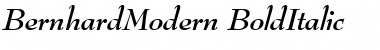 BernhardModern BoldItalic Font