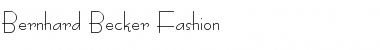 Bernhard Becker Fashion Regular Font