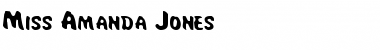 Download Miss Amanda Jones Font