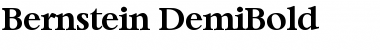 Bernstein-DemiBold Regular Font