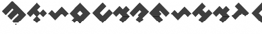 MKSquaresHatch45-Black Regular Font