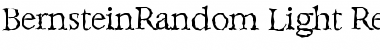 Download BernsteinRandom-Light Font